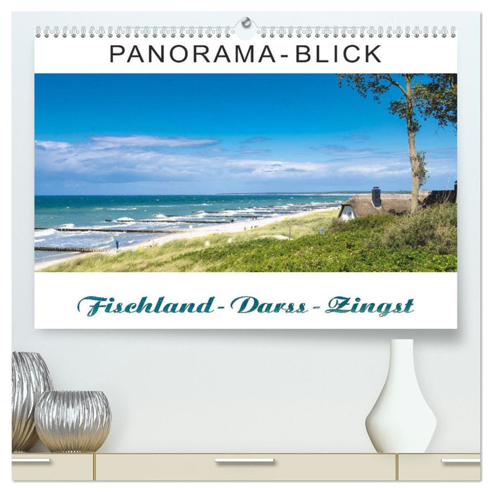 Panorama-Blick Fischland-Darss-Zingst (CALVENDO Premium Wandkalender 2027)