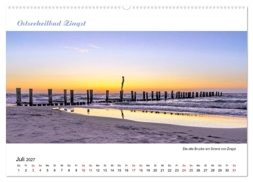 Panorama-Blick Fischland-Darss-Zingst (CALVENDO Premium Wandkalender 2027)