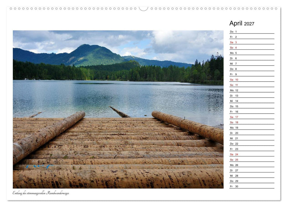 Rund um den Hintersee und Zauberwald (CALVENDO Wandkalender 2027)