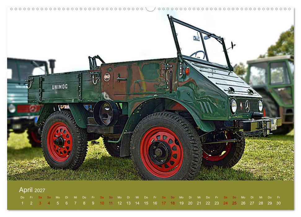 Ein Mythos mit Stern - das Universalmotorgerät (CALVENDO Wandkalender 2027)