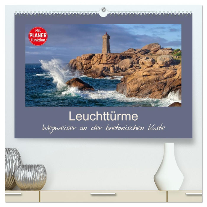 Leuchttürme - Wegweiser an der bretonischen Küste (CALVENDO Premium Wandkalender 2027)