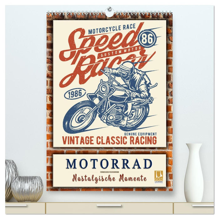 Motorrad - nostalgische Momente (CALVENDO Premium Wandkalender 2027)