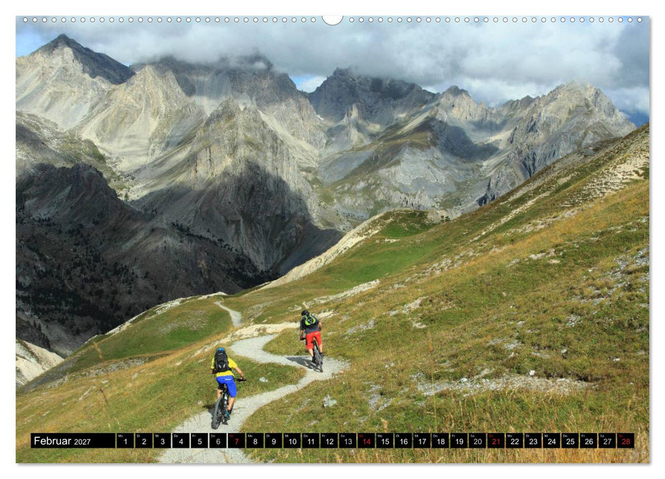 Mountainbike Traumpfade (CALVENDO Wandkalender 2027)