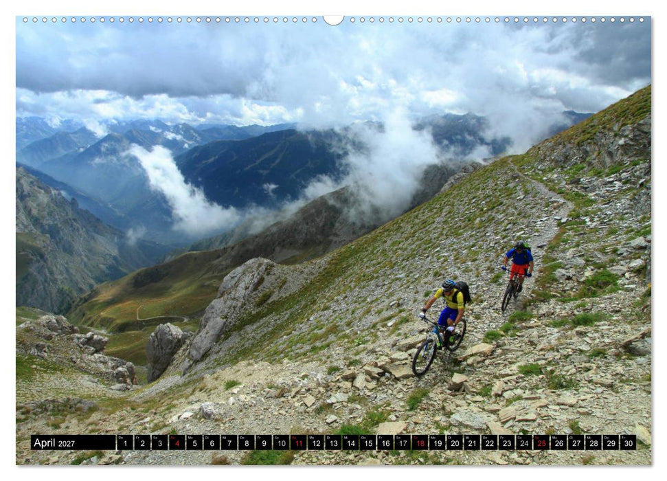 Mountainbike Traumpfade (CALVENDO Wandkalender 2027)