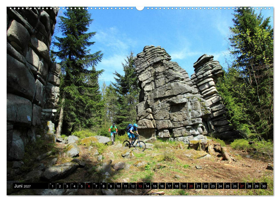Mountainbike Traumpfade (CALVENDO Wandkalender 2027)