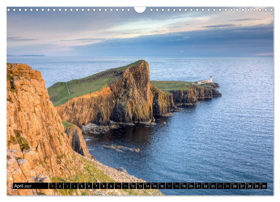 Scotland's unique landscapes (CALVENDO Monthly Calendar 2027)
