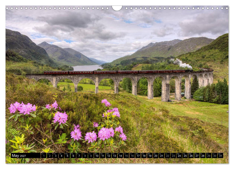 Scotland's unique landscapes (CALVENDO Monthly Calendar 2027)