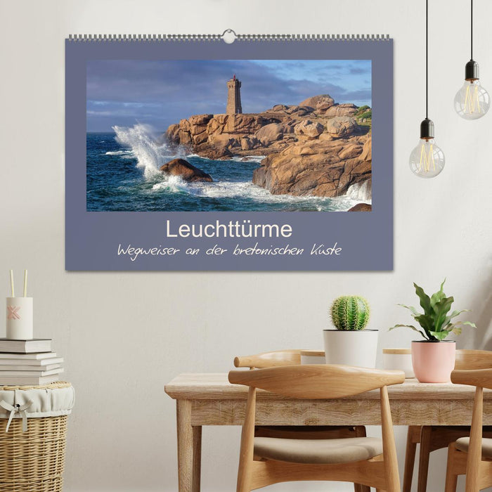 Leuchttürme - Wegweiser an der bretonischen Küste (CALVENDO Wandkalender 2027)