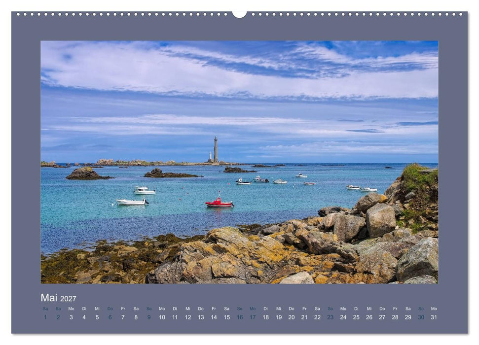 Leuchttürme - Wegweiser an der bretonischen Küste (CALVENDO Wandkalender 2027)