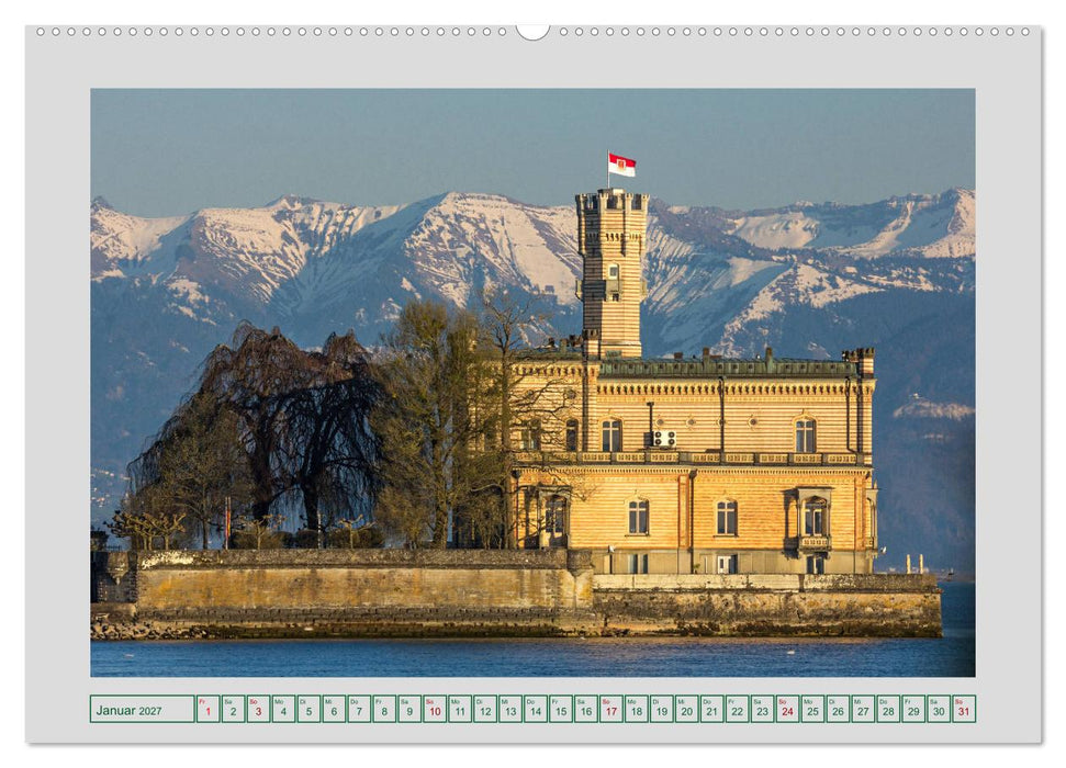Schlösser in Baden-Württemberg (CALVENDO Wandkalender 2027)
