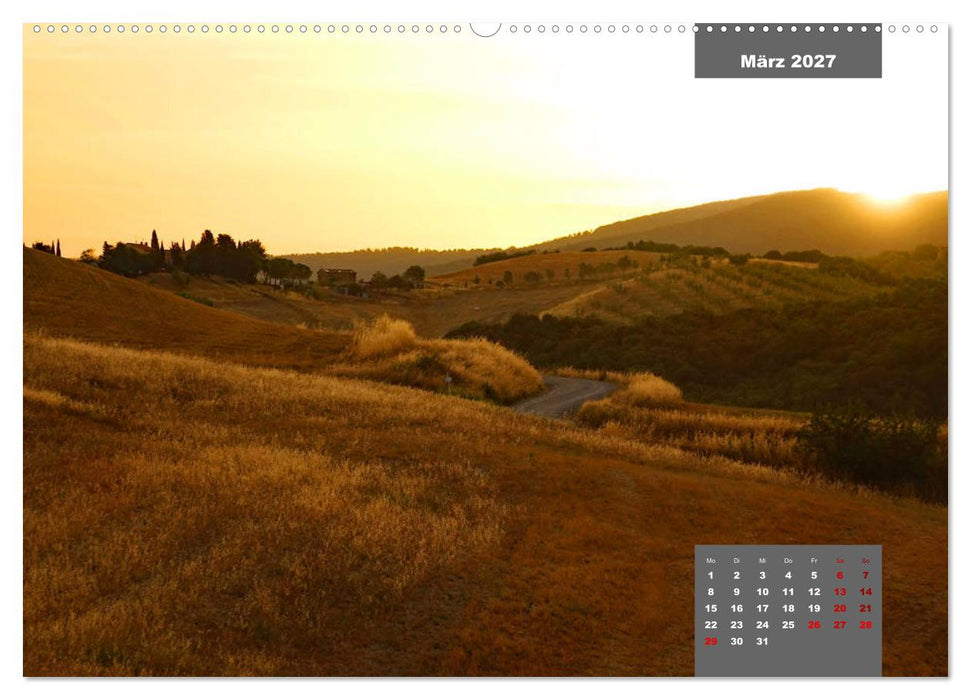 Toskana - eine der schönsten Regionen Italiens (CALVENDO Wandkalender 2027)