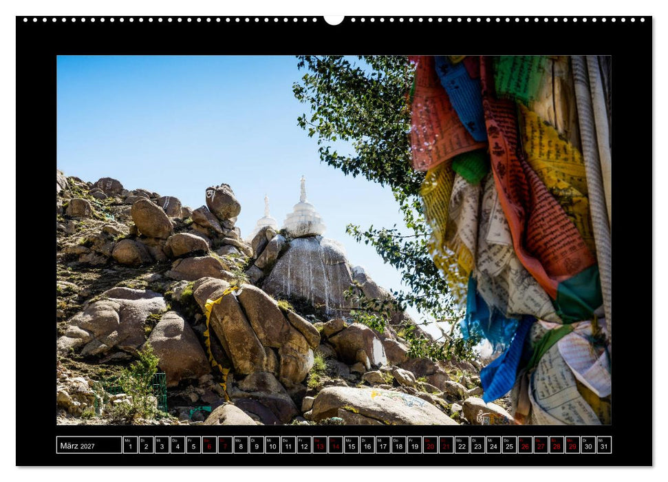 Eine Rundreise durch Tibet (CALVENDO Premium Wandkalender 2027)