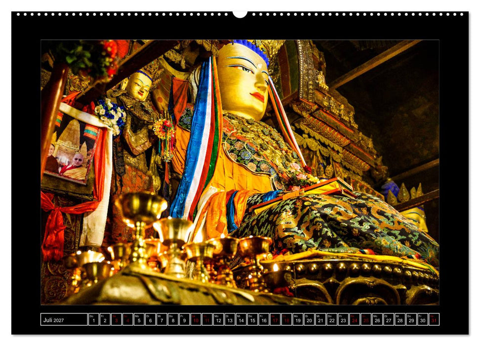 Eine Rundreise durch Tibet (CALVENDO Premium Wandkalender 2027)