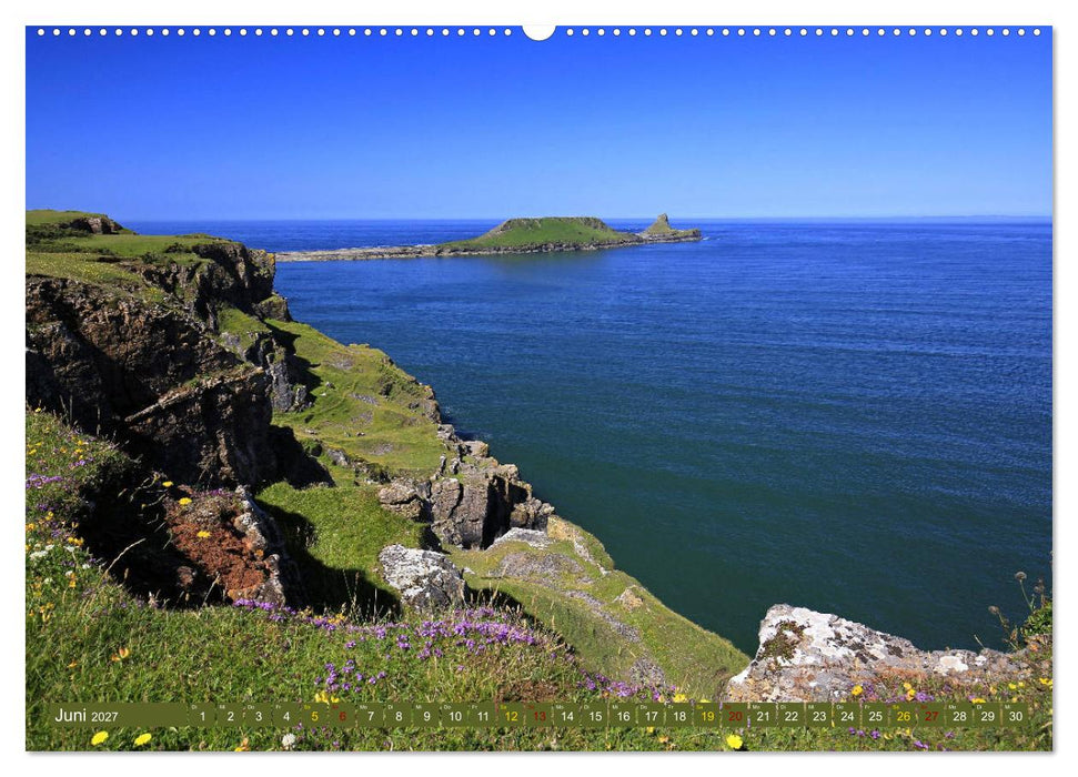 Naturwunder Wales (CALVENDO Wandkalender 2027)