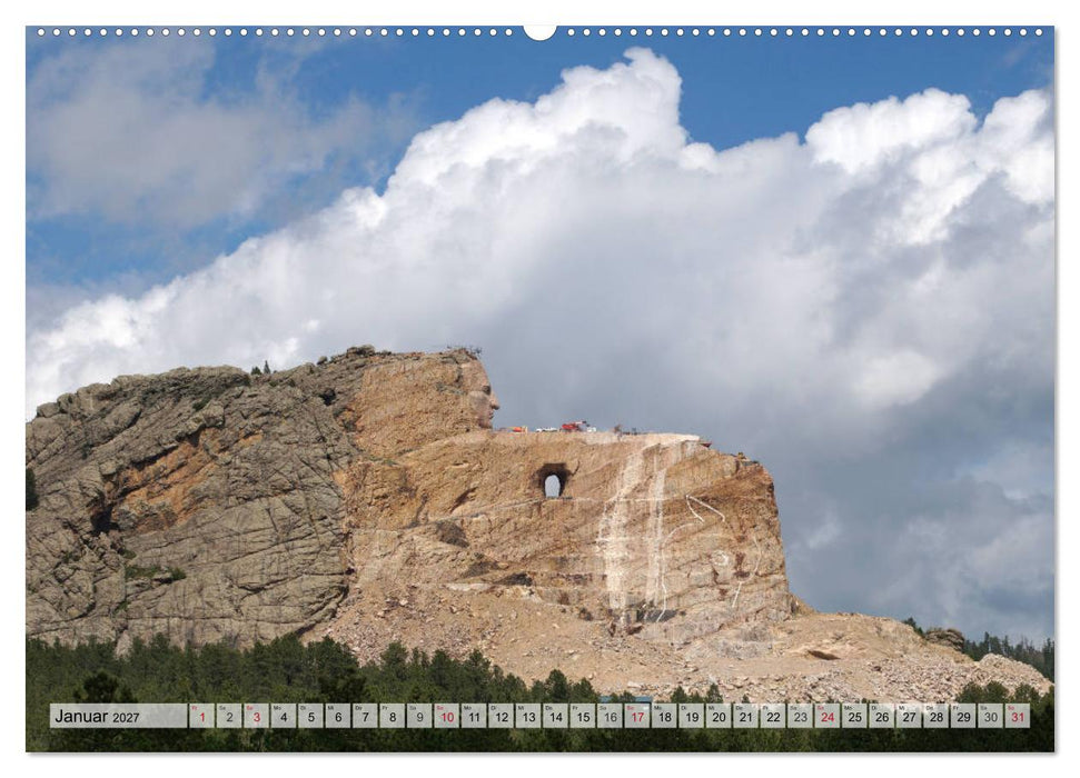 Wo der Westen wild war (CALVENDO Premium Wandkalender 2027)