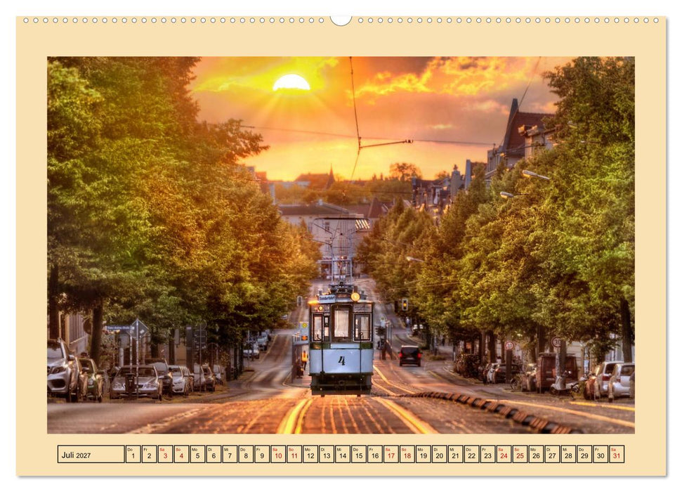 Stadtansichten von Halle an der Saale (CALVENDO Premium Wandkalender 2027)