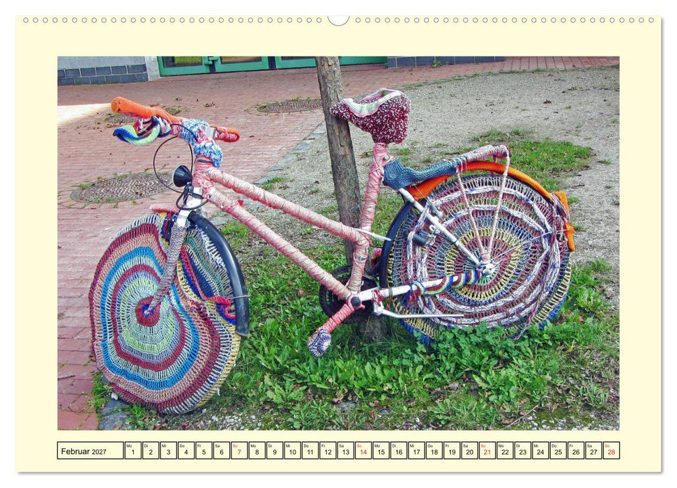 Drahtesel in unseren Straßen (CALVENDO Wandkalender 2027)