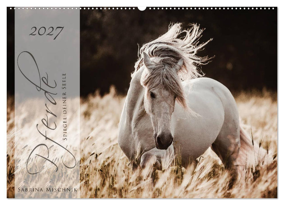 Pferde - Spiegel deiner Seele (CALVENDO Wandkalender 2027)