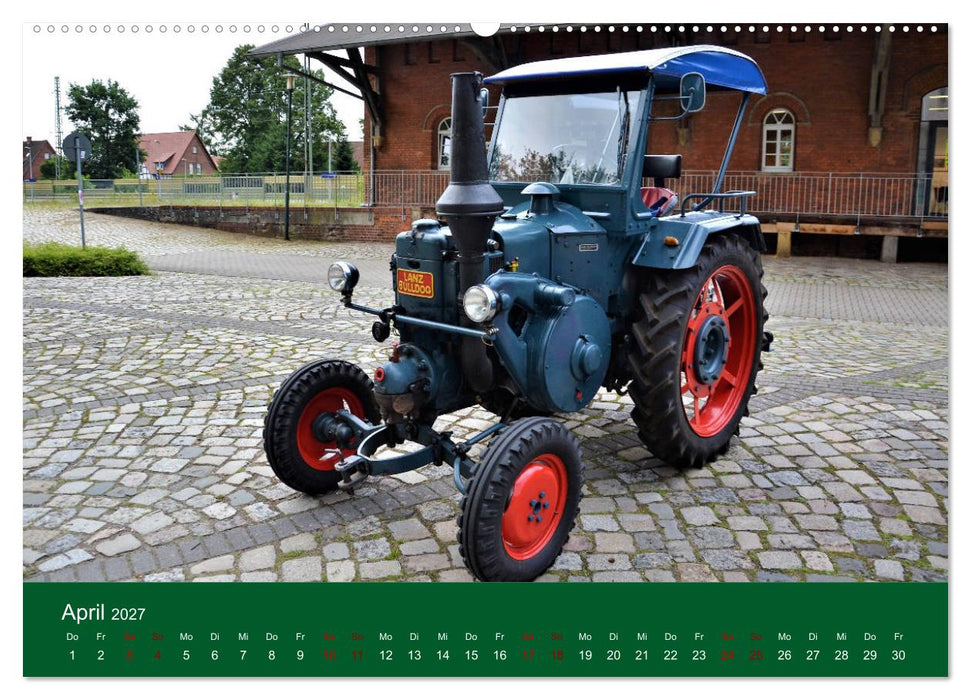 TRECKER-SCHLEPPER. Unverzichtbare Helfer in der Landwirtschaft (CALVENDO Wandkalender 2027)