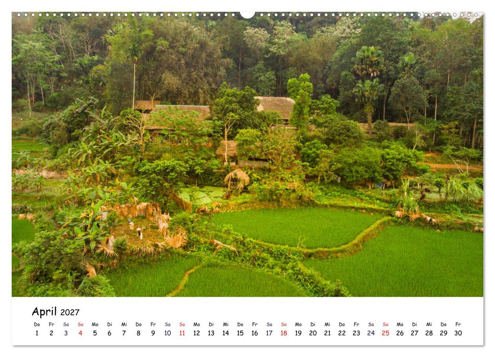 Vietnam aus der Luft (CALVENDO Premium Wandkalender 2027)
