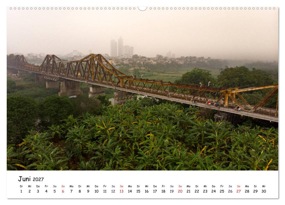Vietnam aus der Luft (CALVENDO Premium Wandkalender 2027)