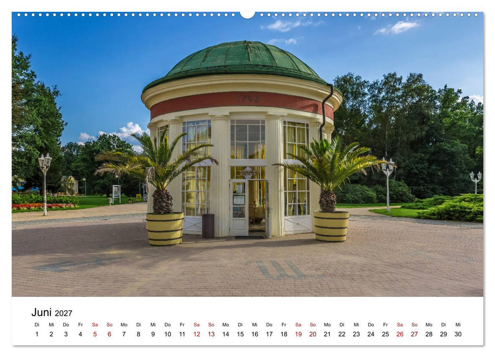 Westböhmisches Bäderdreieck - Karlsbad, Marienbad und Franzensbad (CALVENDO Wandkalender 2027)