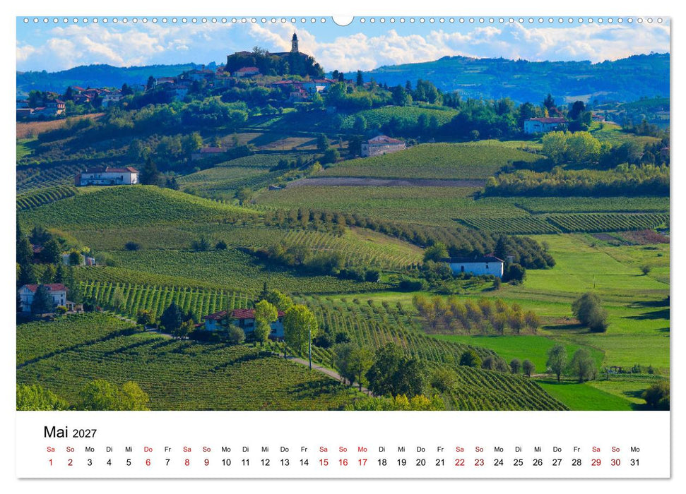 Piemont und Turin (CALVENDO Premium Wandkalender 2027)