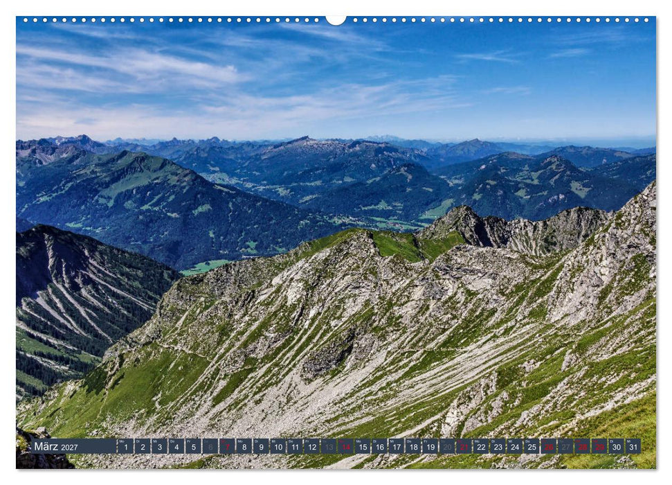 Allgäuer Bergidyll (CALVENDO Wandkalender 2027)