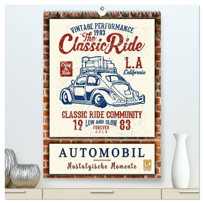 Automobil - nostalgische Momente (CALVENDO Premium Wandkalender 2027)