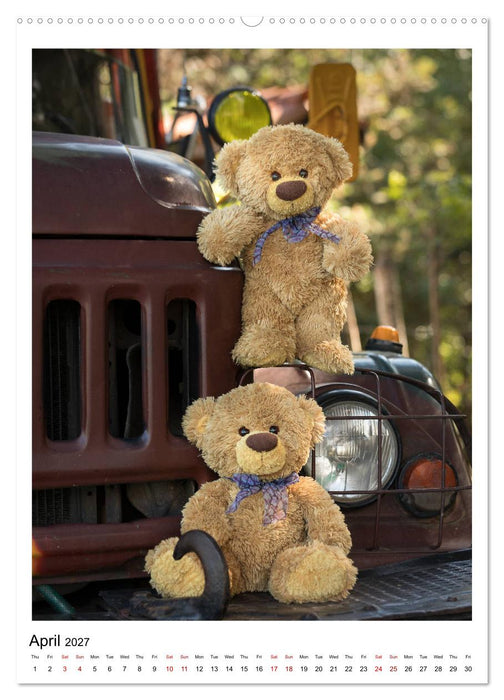 Travelling Teddy Cuba Edition 2027 (CALVENDO Premium-Calendar 2027)