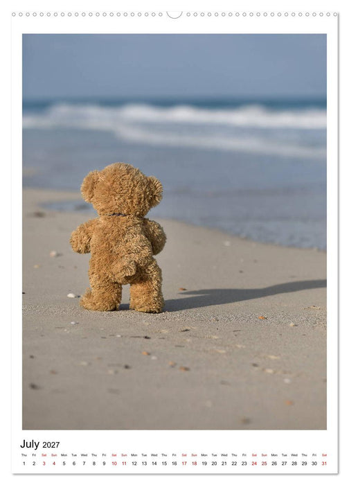 Travelling Teddy Cuba Edition 2027 (CALVENDO Premium-Calendar 2027)
