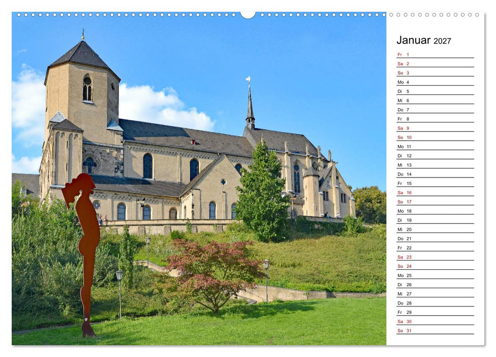 Unterwegs in Mönchengladbach (CALVENDO Wandkalender 2027)