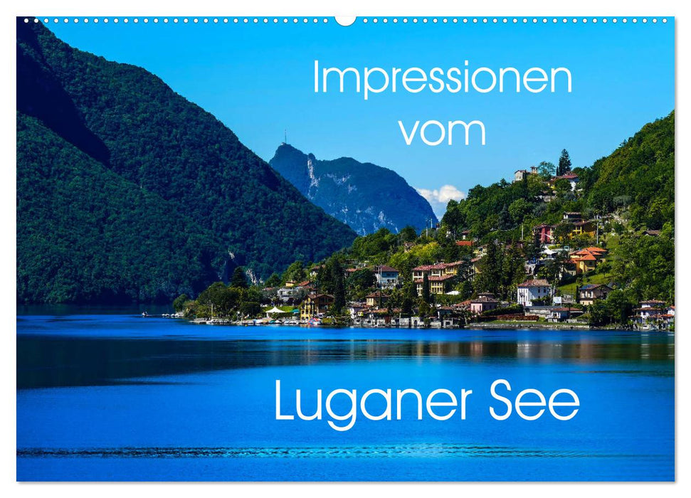 Impressionen vom Luganer See (CALVENDO Wandkalender 2027)