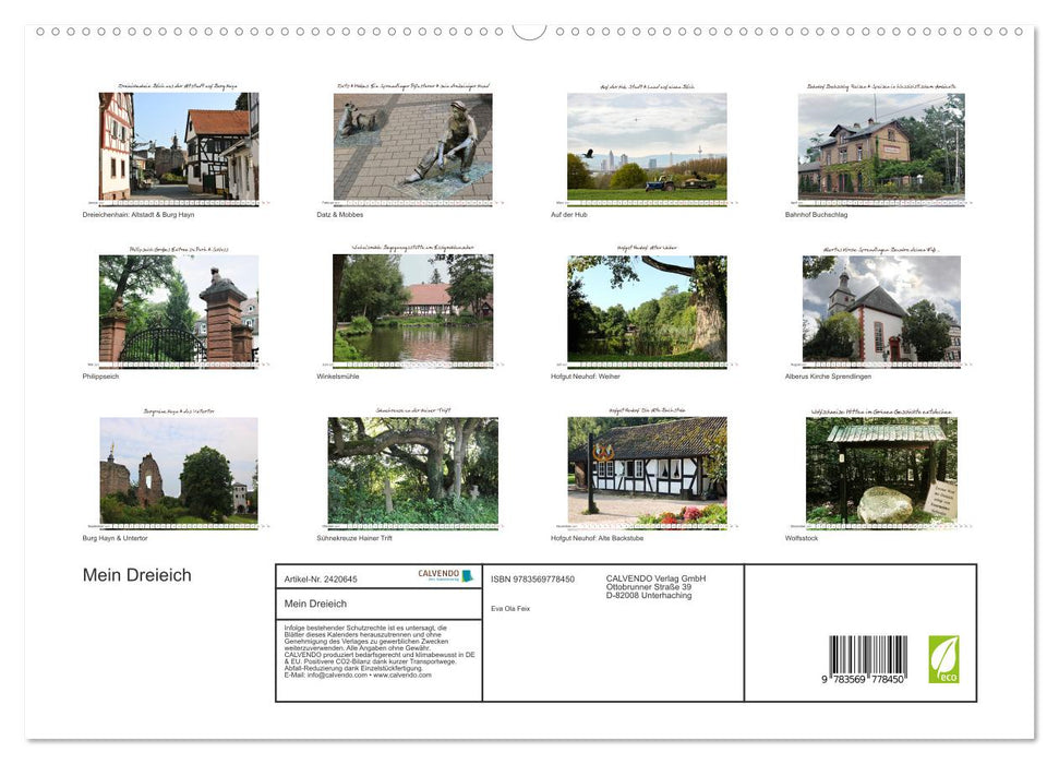 Mein Dreieich (CALVENDO Premium Wandkalender 2027)