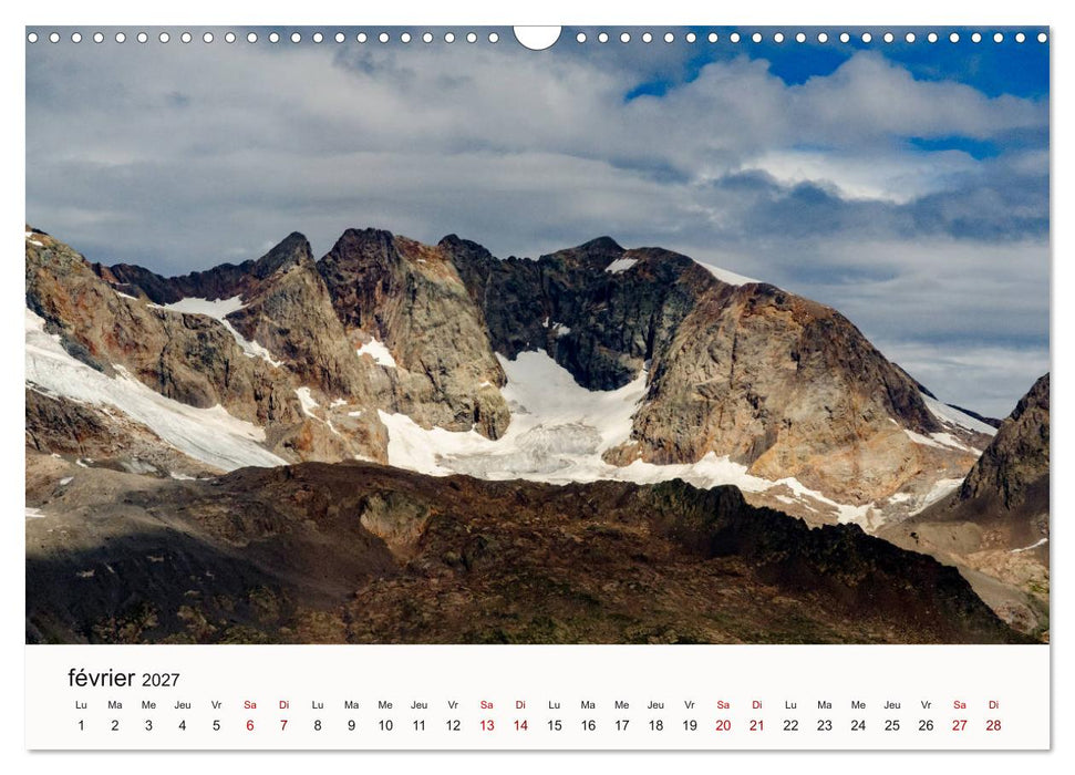 Autour de Grenoble (CALVENDO Calendrier mensuel 2027)