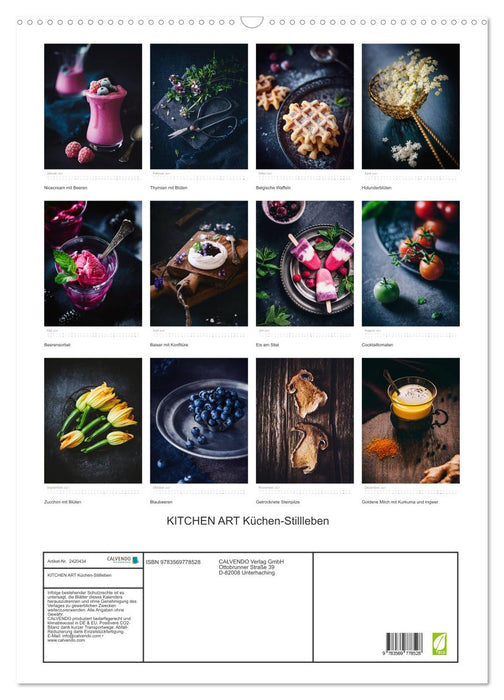KITCHEN ART Küchen-Stillleben (CALVENDO Wandkalender 2027)