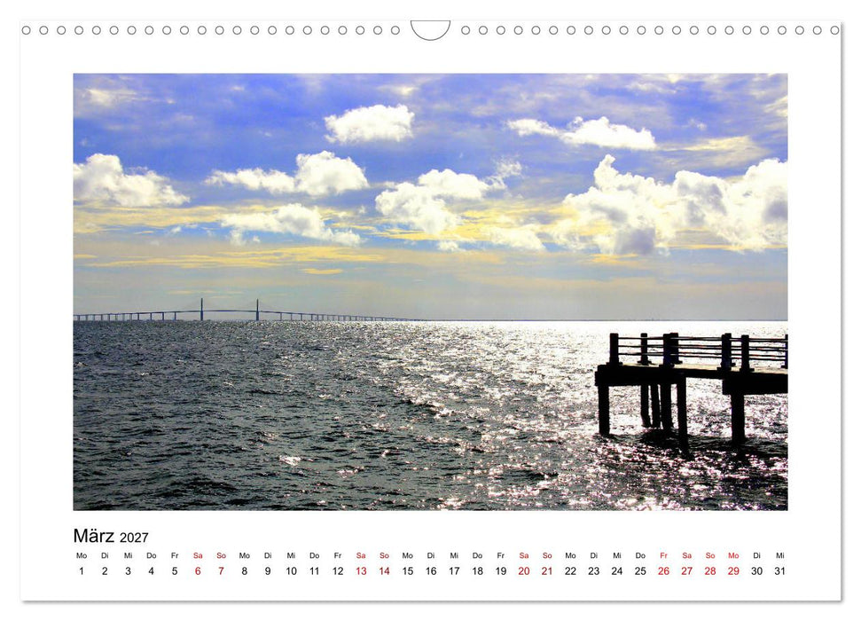 Florida 2027 abwechslungsreich und von der Sonne verwöhnt (CALVENDO Wandkalender 2027)