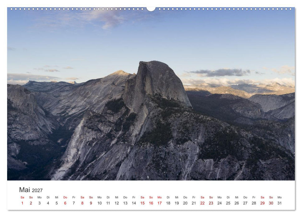 Yosemite - Nationalpark (CALVENDO Premium Wandkalender 2027)