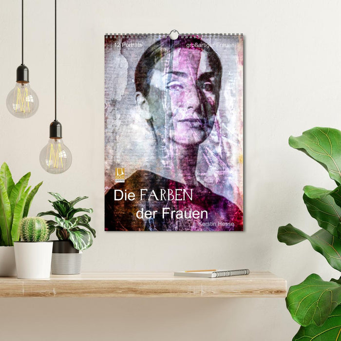 Die FARBEN der Frauen (CALVENDO Wandkalender 2027)