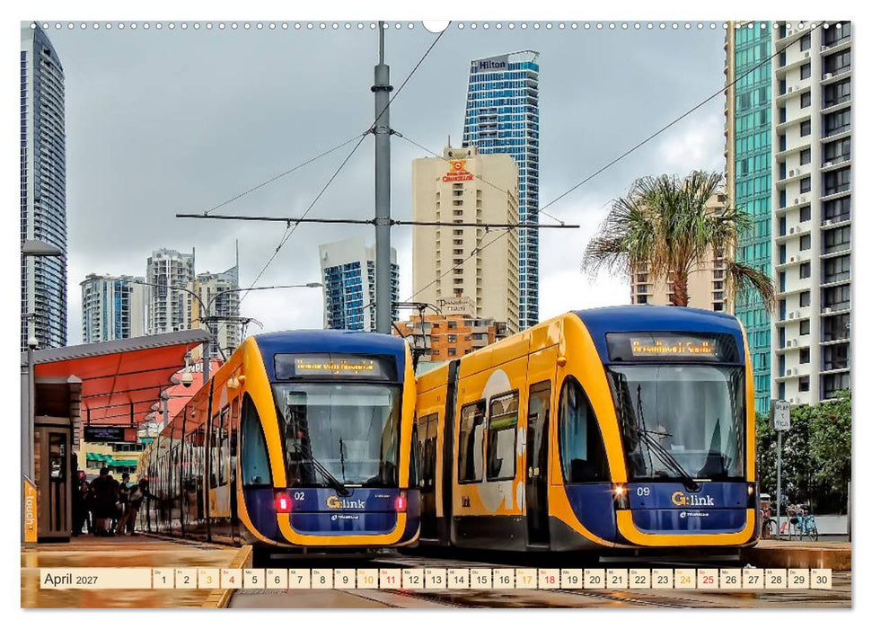 Ich fahre gern Straßenbahn (CALVENDO Premium Wandkalender 2027)