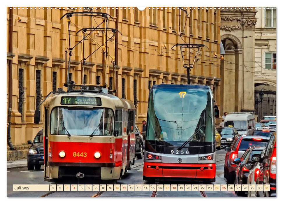 Ich fahre gern Straßenbahn (CALVENDO Premium Wandkalender 2027)
