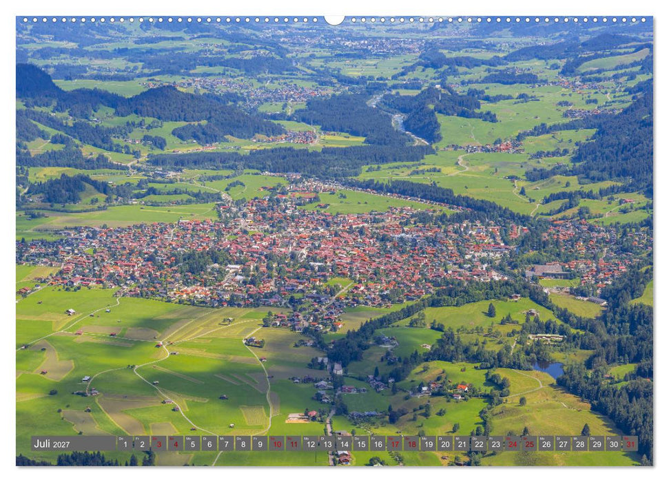 Schöne Wanderungen um Oberstdorf (CALVENDO Premium Wandkalender 2027)