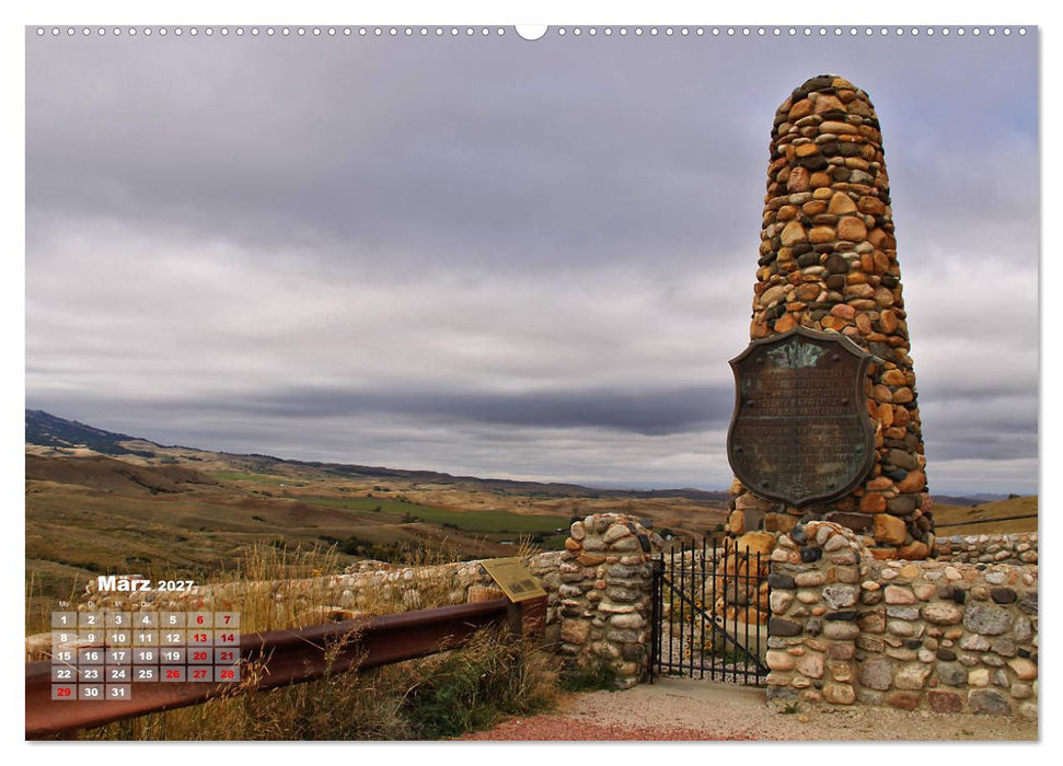 Wyoming Equality State (CALVENDO Wandkalender 2027)