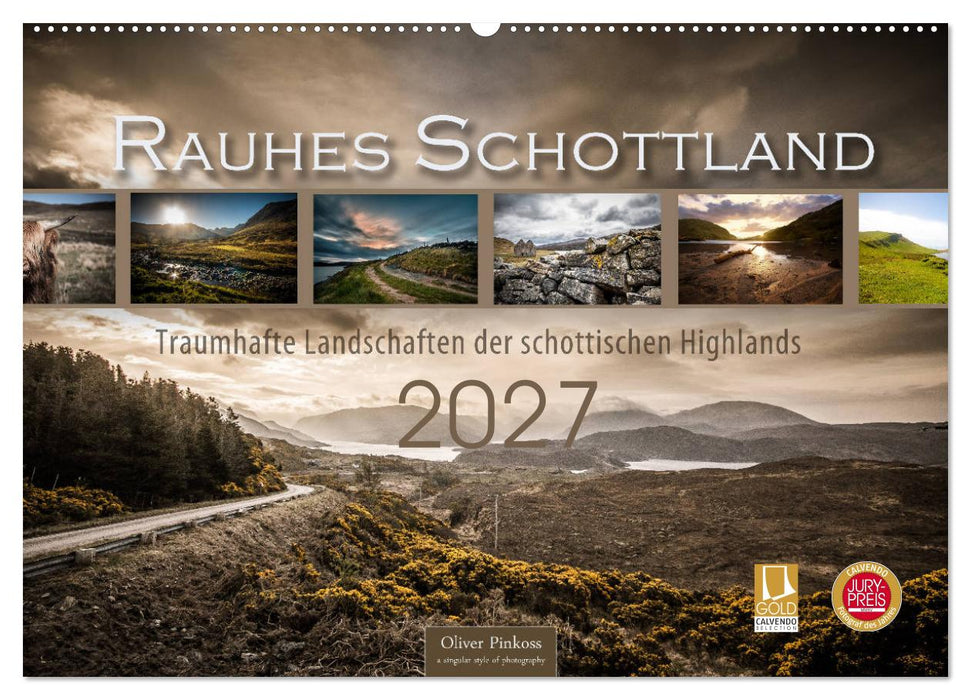 Rauhes Schottland (CALVENDO Wandkalender 2027)