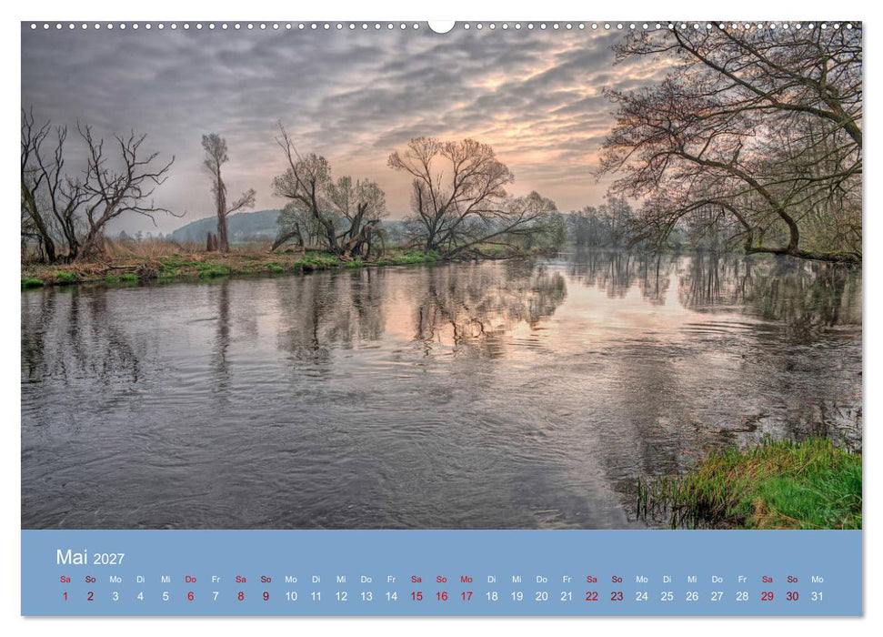 Das Jahr an der Naab zwischen Burglengenfeld und Kallmünz (CALVENDO Premium Wandkalender 2027)