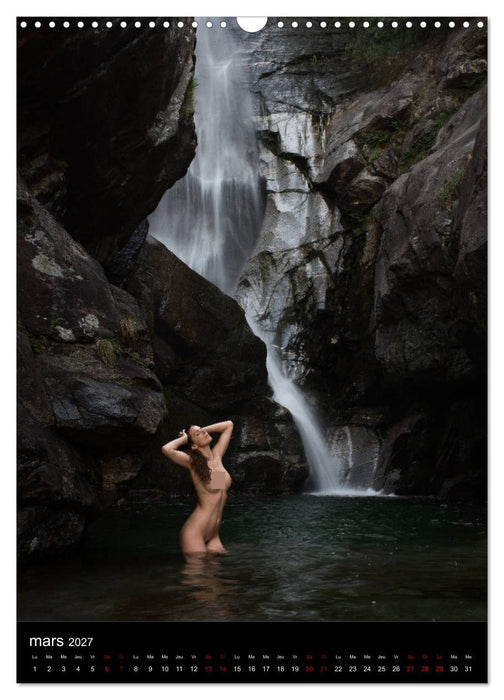 Chutes d'eau au Tessin (CALVENDO Calendrier mensuel 2027)