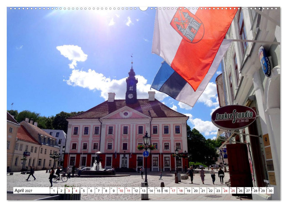 Malerisches Dorpat - Estlands Universitätsstadt Tartu (CALVENDO Premium Wandkalender 2027)