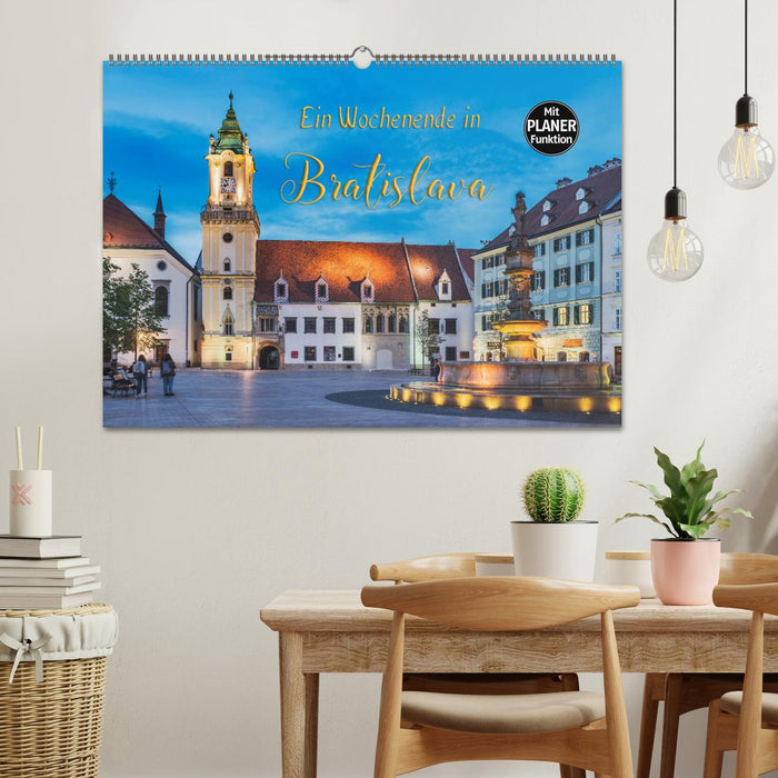 Ein Wochenende in Bratislava (CALVENDO Wandkalender 2027)