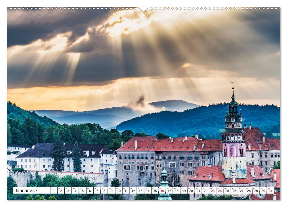 Ein Wochenende in Krumau (CALVENDO Premium Wandkalender 2027)
