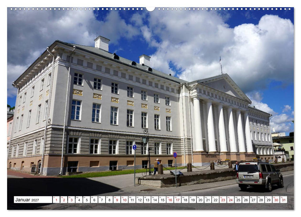 Malerisches Dorpat - Estlands Universitätsstadt Tartu (CALVENDO Wandkalender 2027)